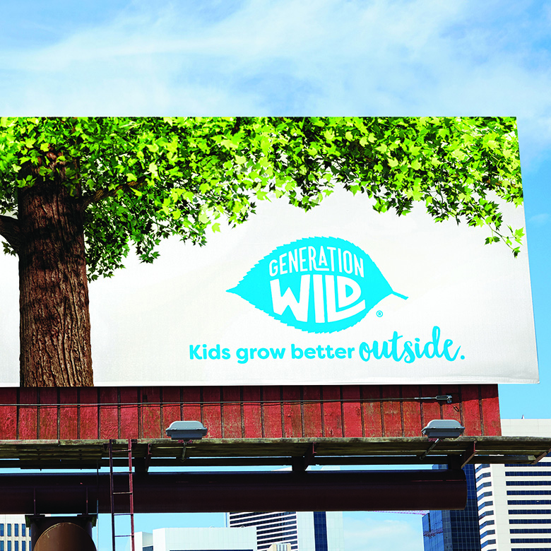 Image of a billboard for generation wild.